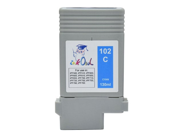 130ml Compatible Cartridge for CANON PFI-102C CYAN